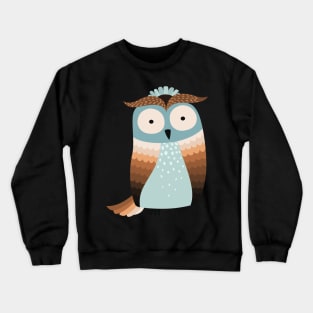 Blue Owl Crewneck Sweatshirt